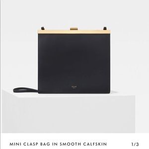 Céline Mini Clasp Bag in Smooth Calfskin